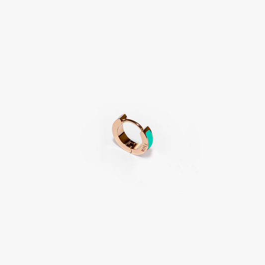 SINGLE TURQUOISE EARRING - INSIDE THE COLOR