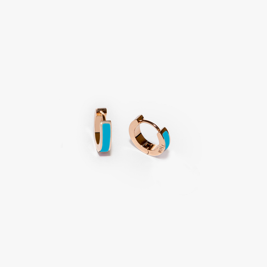 LIGHT BLUE  EARRINGS - INSIDE THE COLOR