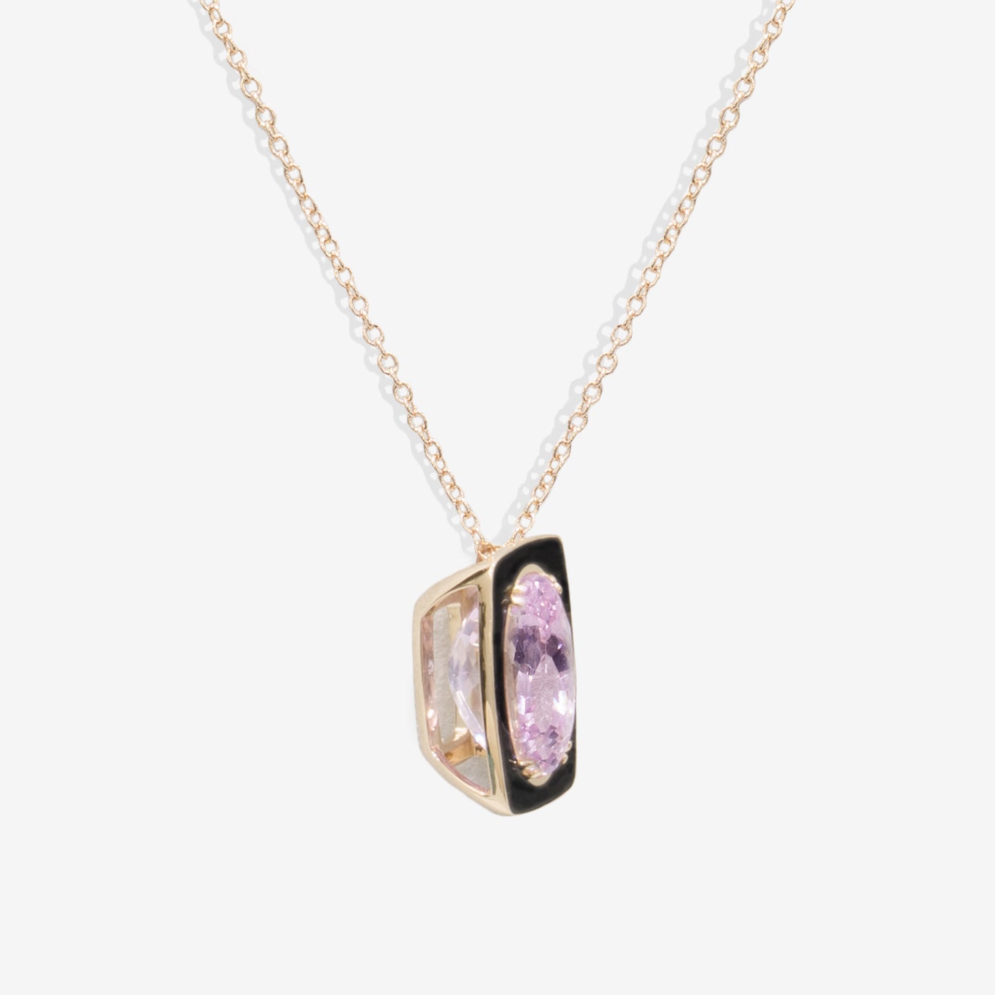 Collana con Kunzite Naturale