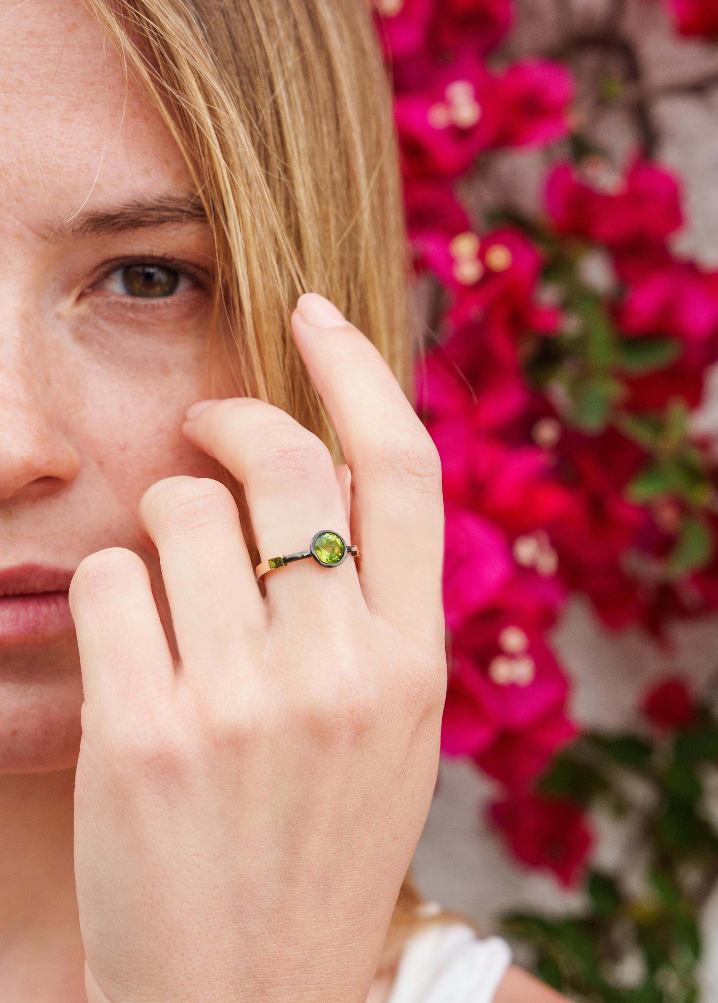 Anello con Peridoto