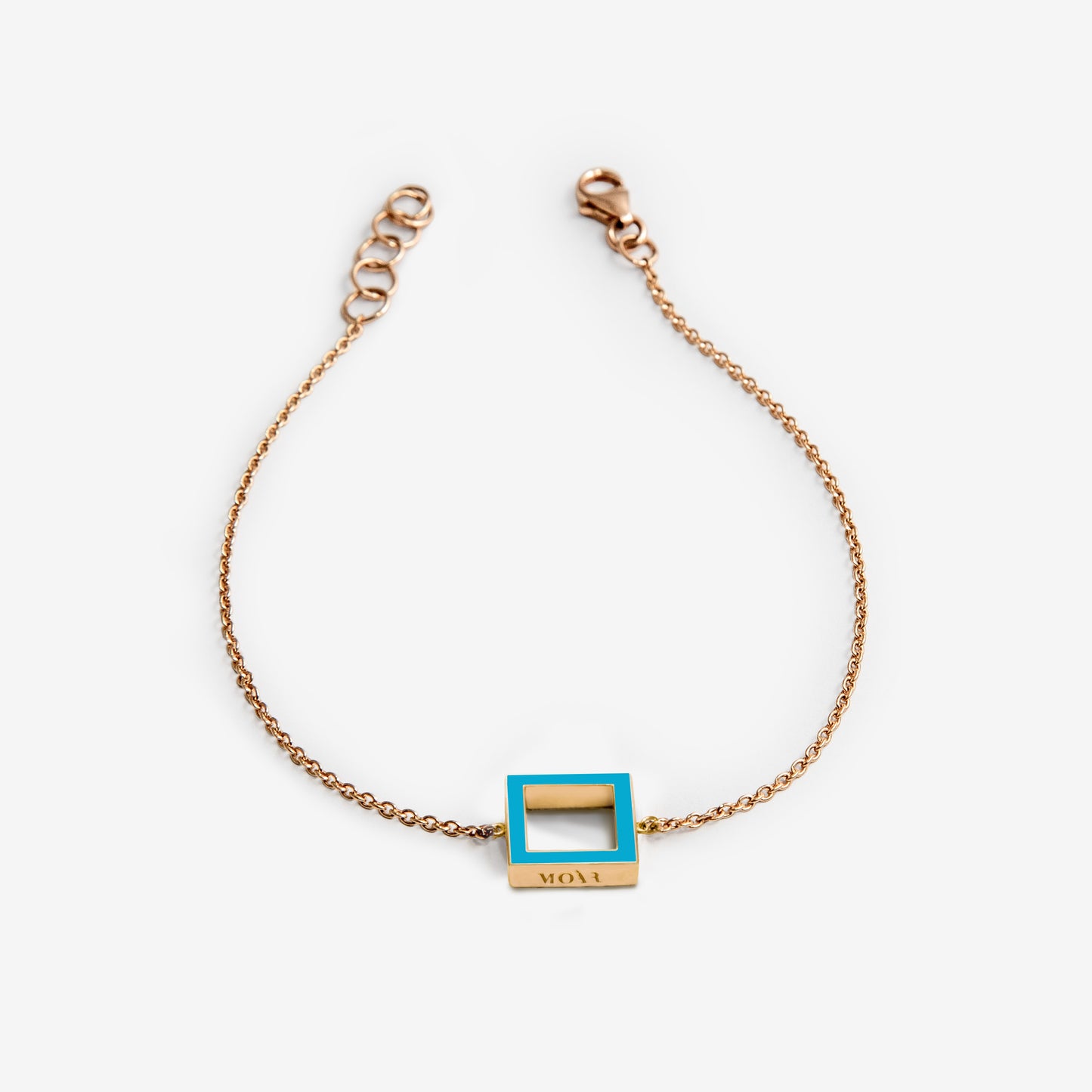 BRACCIALE AZZURRO SQUARE