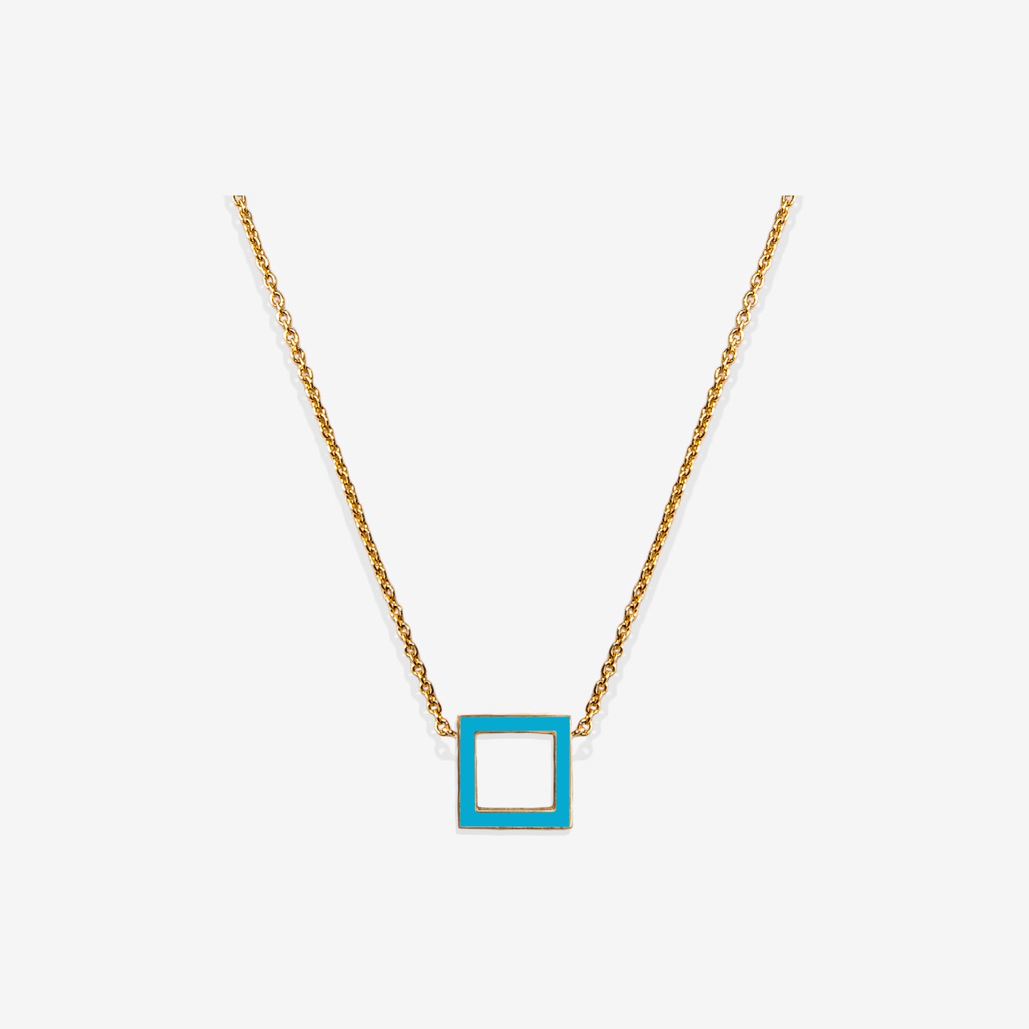 COLLANA AZZURRO SQUARE
