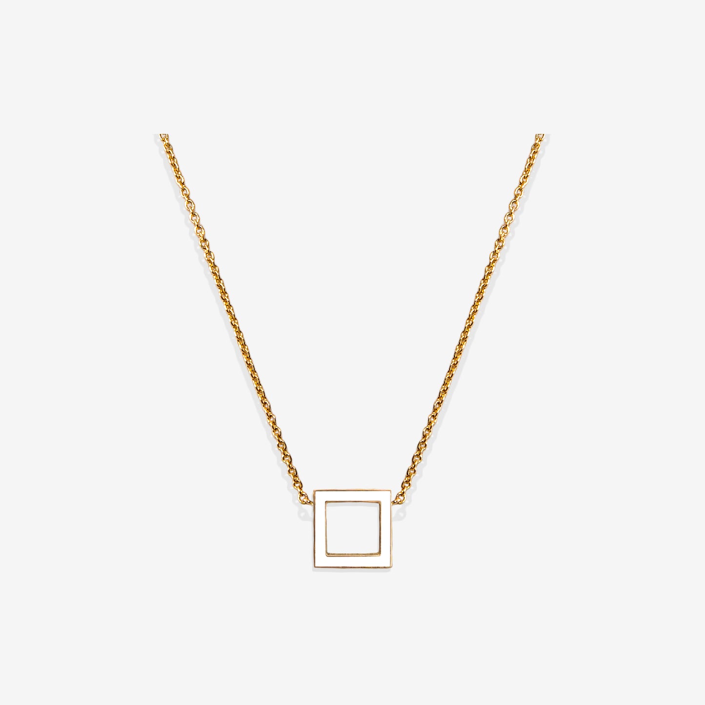 COLLANA BIANCO SQUARE
