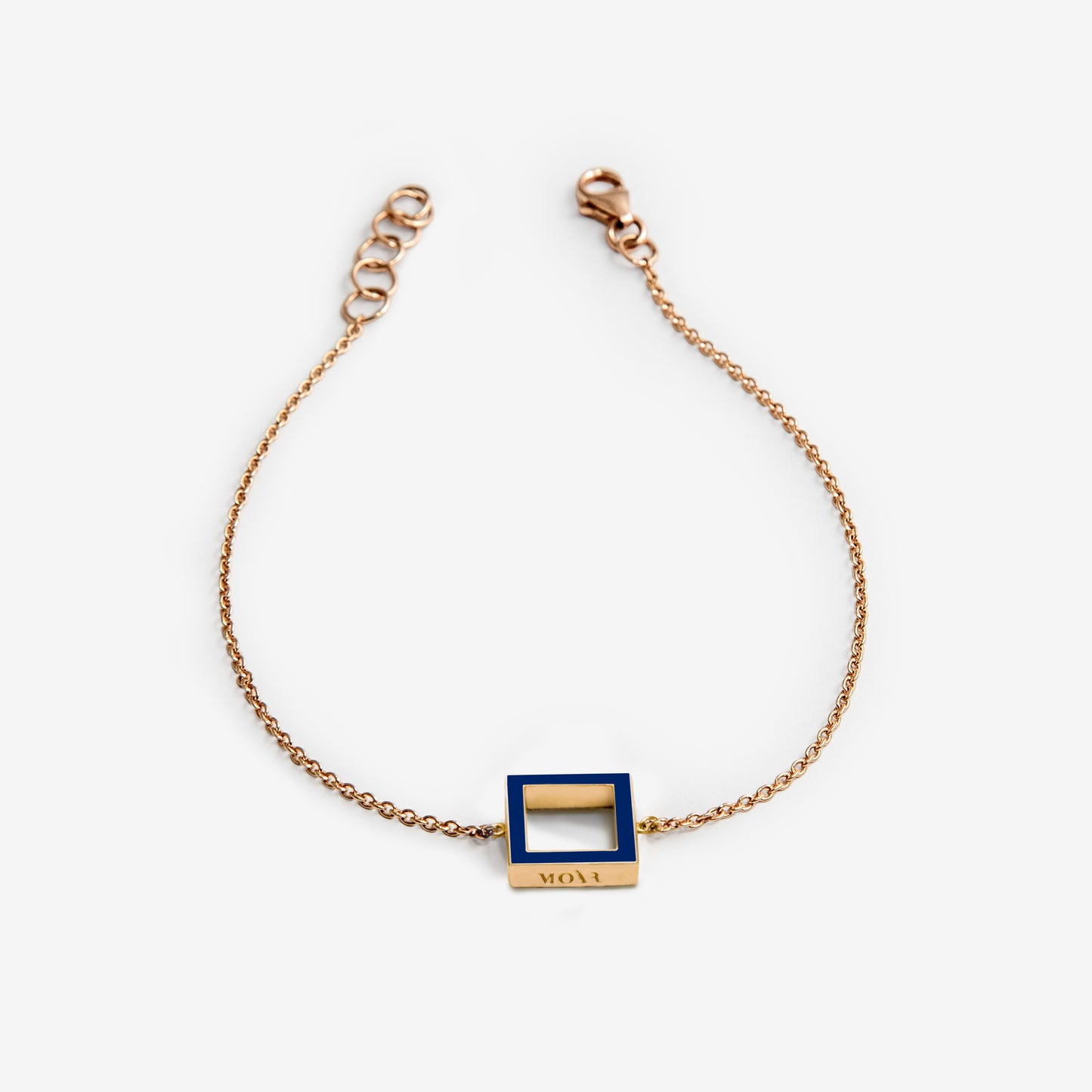 BRACCIALE BLU SCURO SQUARE