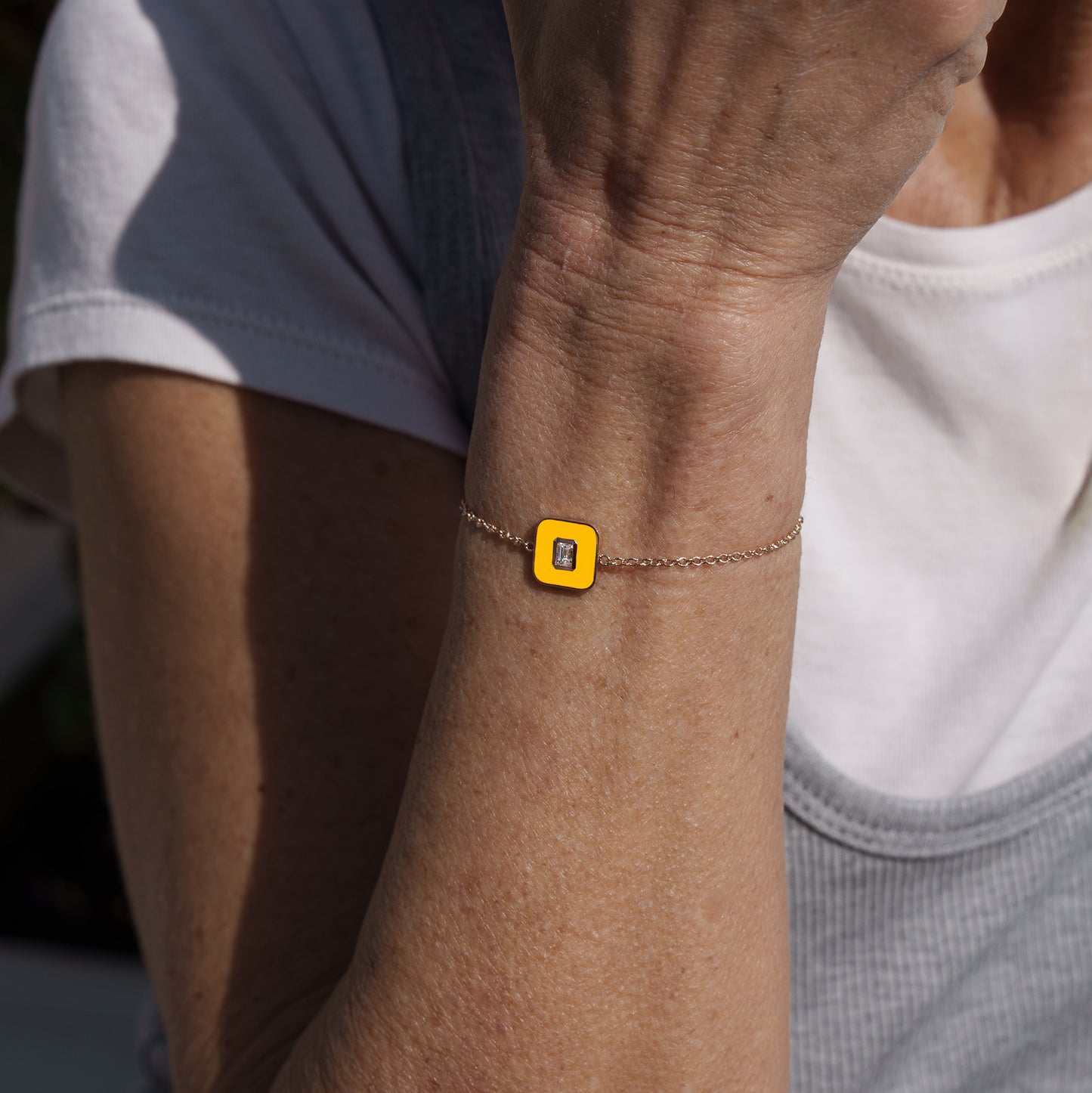 BRACCIALE GIALLO - FLAT