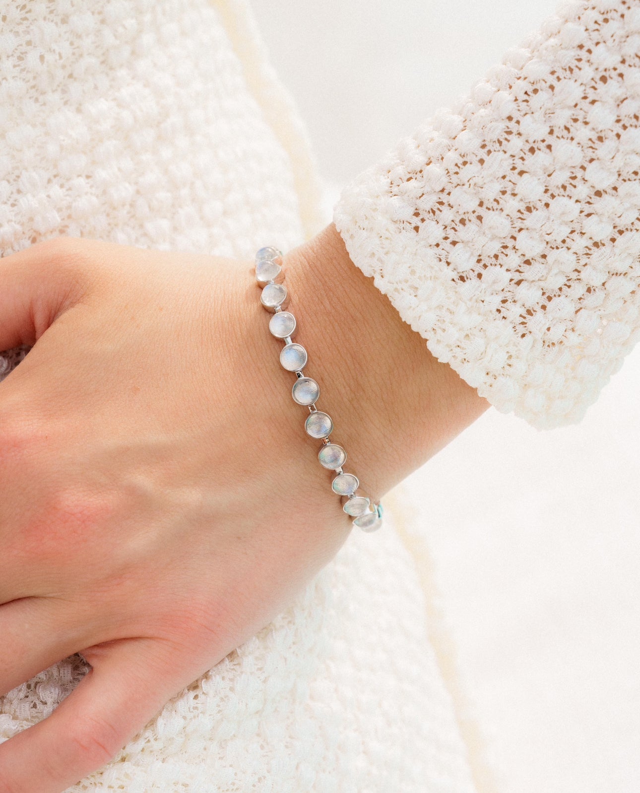 Bracciale con Pietre di Luna