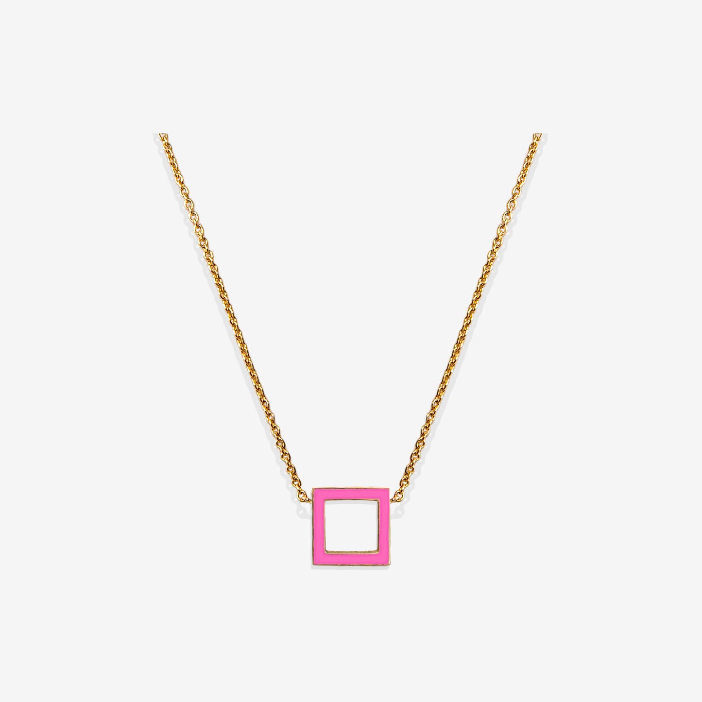 COLLANA ROSA FULO SQUARE