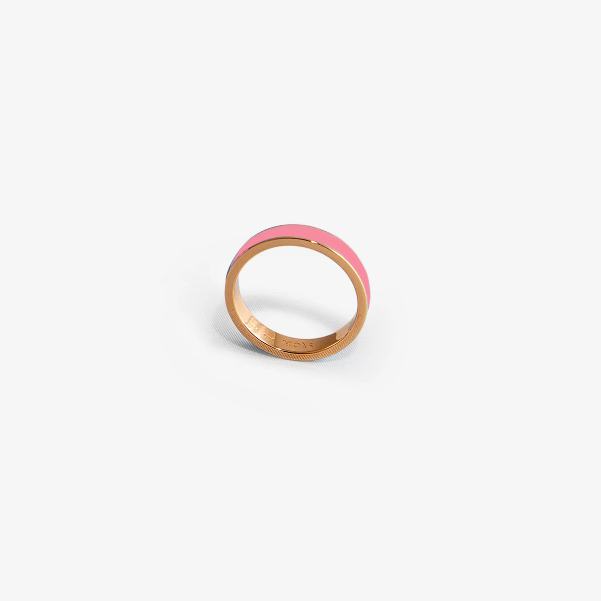 VERETTA IN ORO ROSA E SMALTO ROSA FLUO
