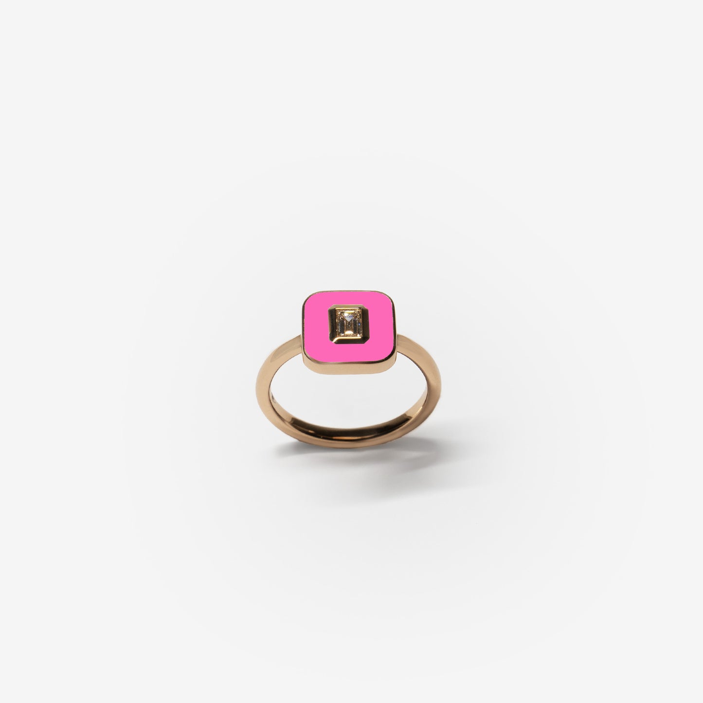 ANELLO ROSA FLUO - FLAT