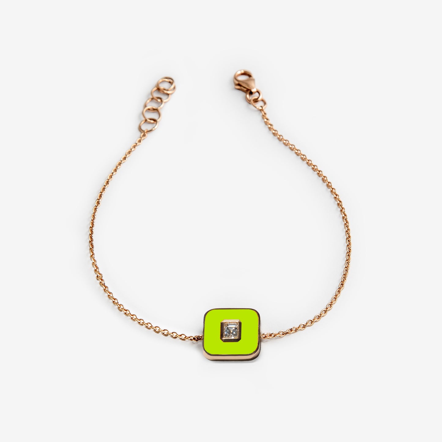 BRACCIALE VERDE LIME - FLAT
