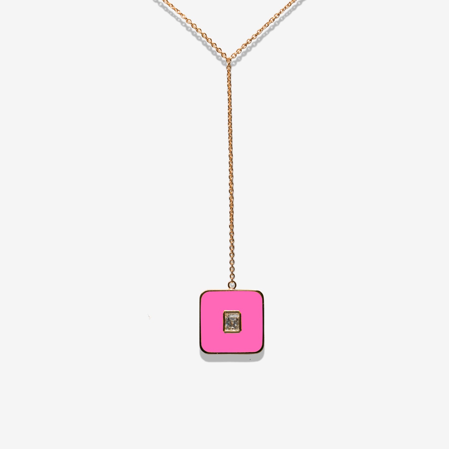COLLANA ROSA FLUO - FLAT