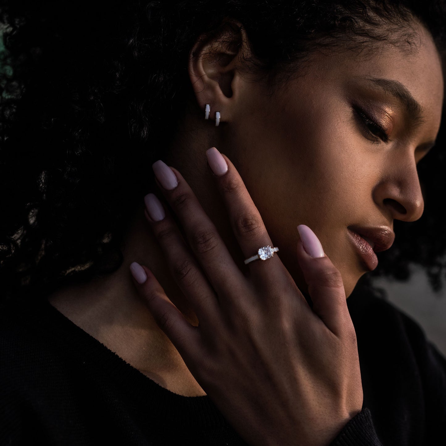 ANELLO CON DIAMANTE TAGLIO CUSCINO