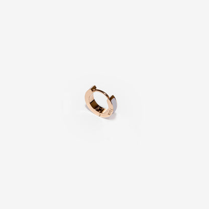 Inside cool gray mono earring 