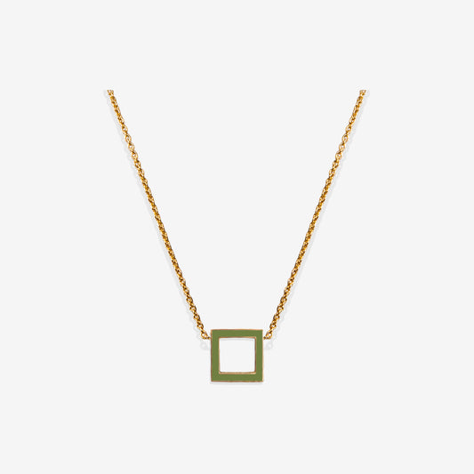 COLLANA VERDE SQUARE