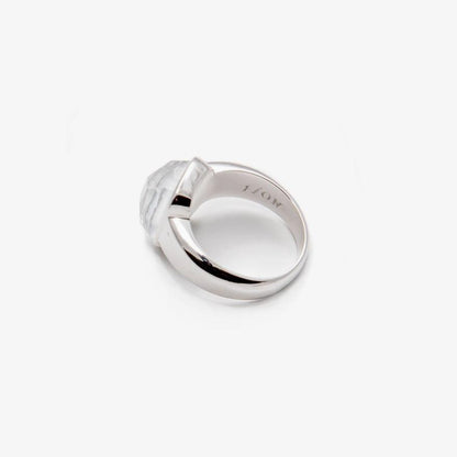 Mother-of-pearl and rock crystal