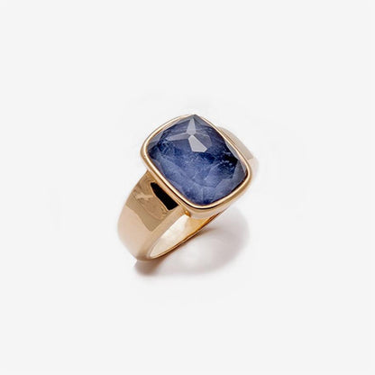Sodalite and Rock Crystal