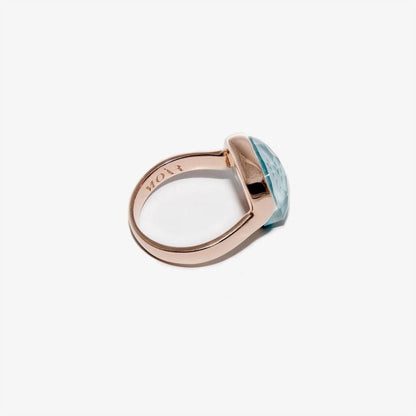 Turquoise and Rock Crystal