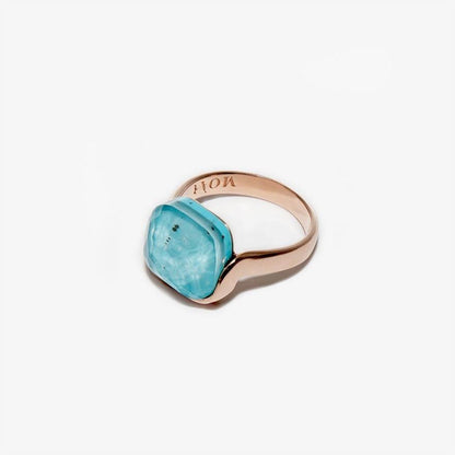 Turquoise and Rock Crystal