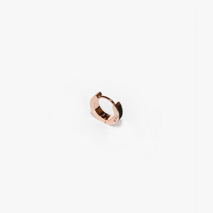 Inside black single earring