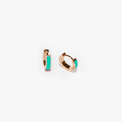 Inside turquoise earrings
