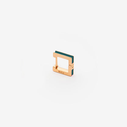 Cерьга Square цвета Виридиан