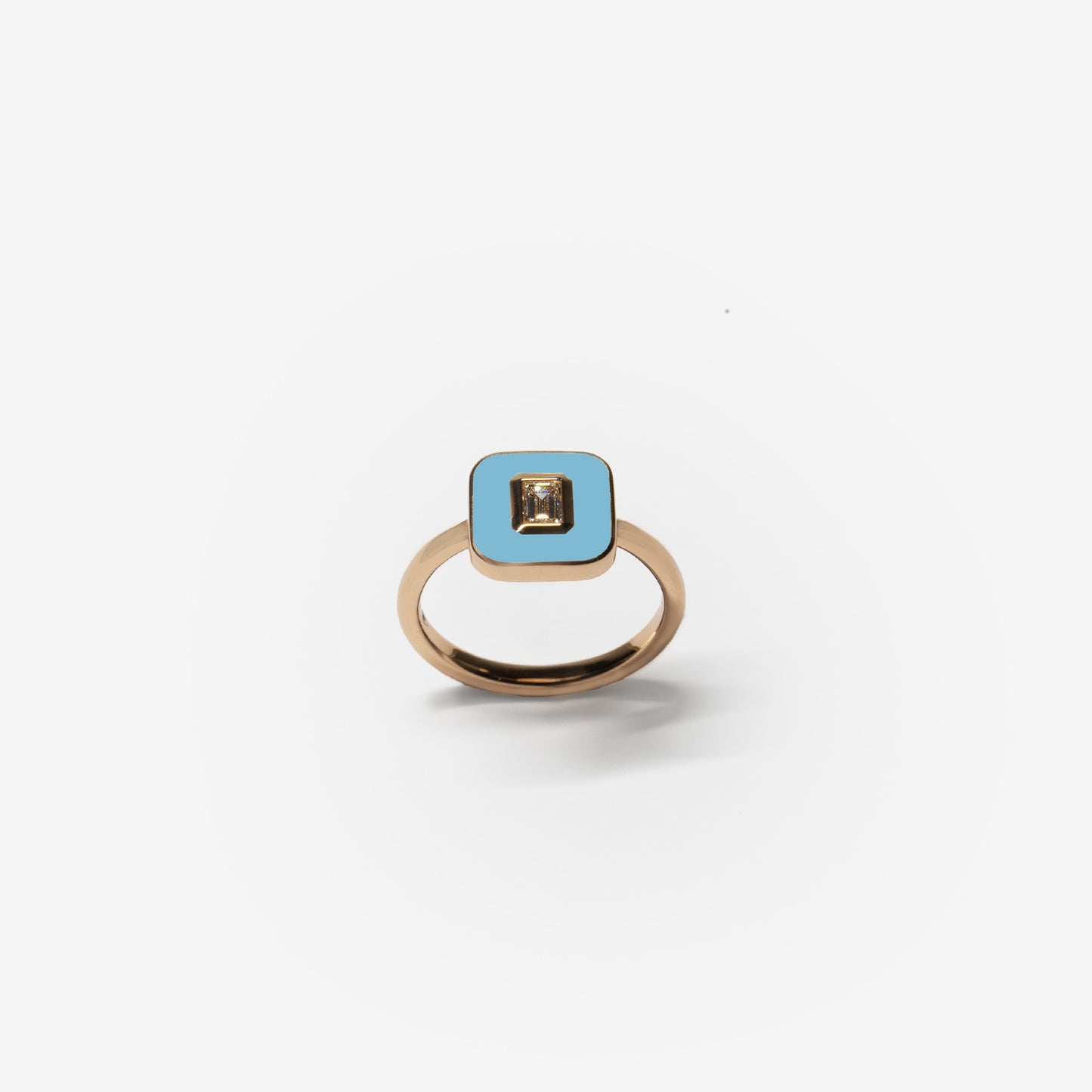 LIGHT BLUE  RING LIGHT BLUE  FLAT