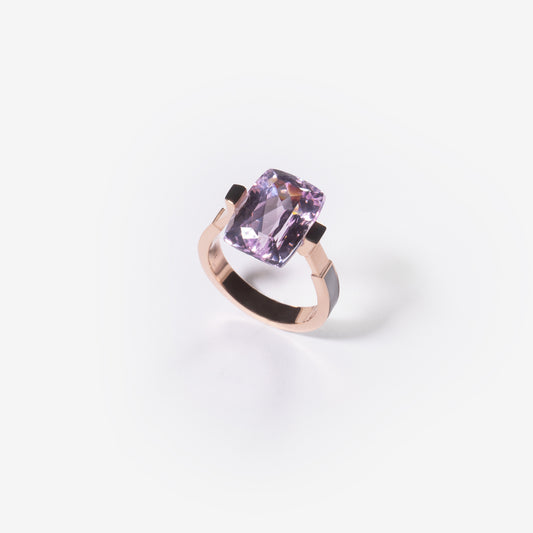ANELLO CON KUNZITE