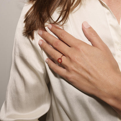 ANELLO ESAGOANALE BORDEAUX - FRAME