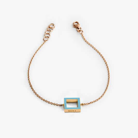 BRACCIALE AZZURRO - SQUARE