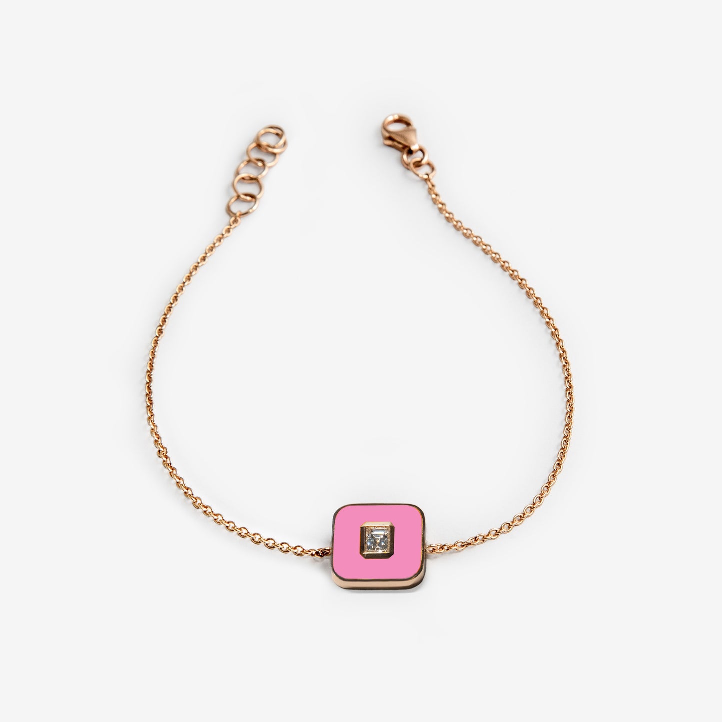 BRACCIALE ROSA FLUO - FLAT