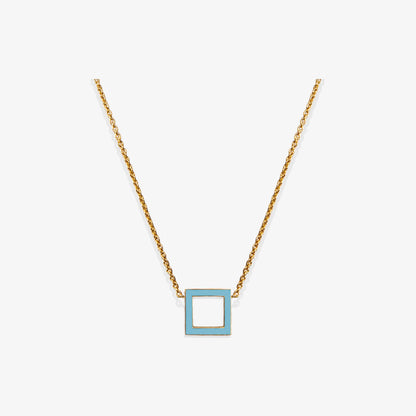 COLLANA AZZURRO - SQUARE