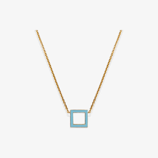 COLLANA AZZURRO - SQUARE
