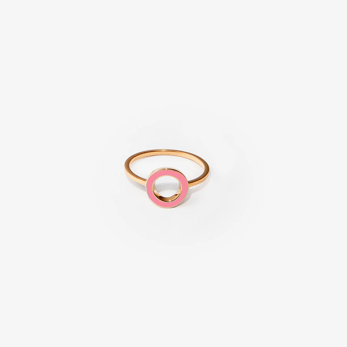 ANELLO TONDO ROSA FLUO - FRAME