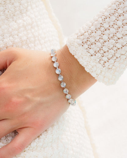 Bracciale con Pietre di Luna
