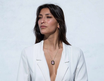 Collana con Kunzite Naturale