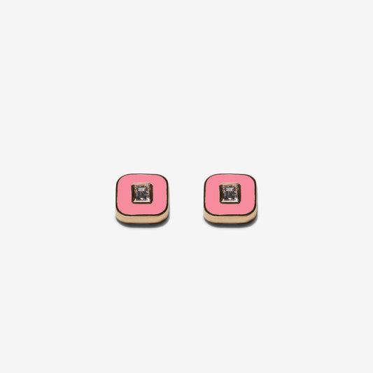 ORECCHINI ROSA FLUO - FLAT