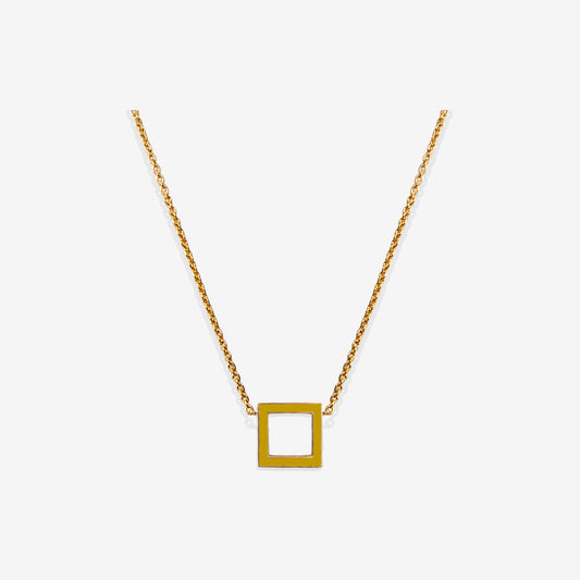 COLLANA SENAPE SQUARE