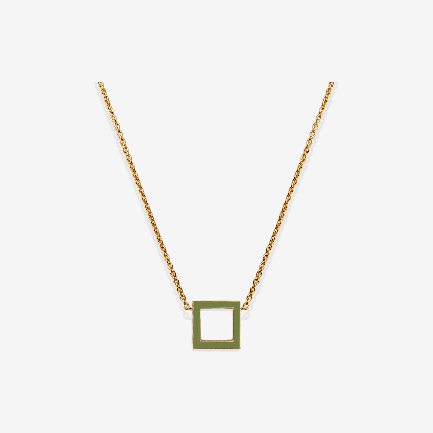 COLLANA VERDE SQUARE