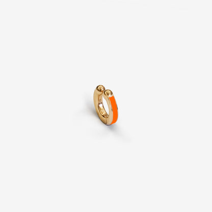 Orange Earring - Ear Cuff