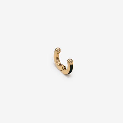 Black Earring - Ear Cuff