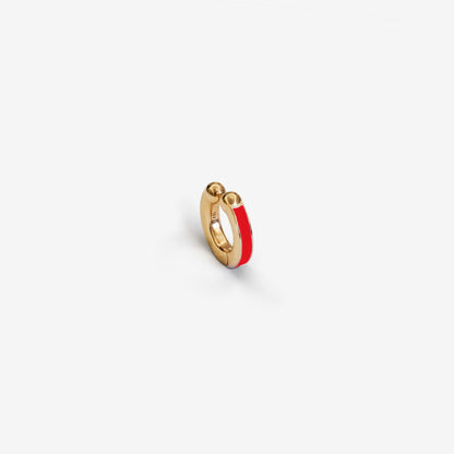 Red Earring - Ear Cuff