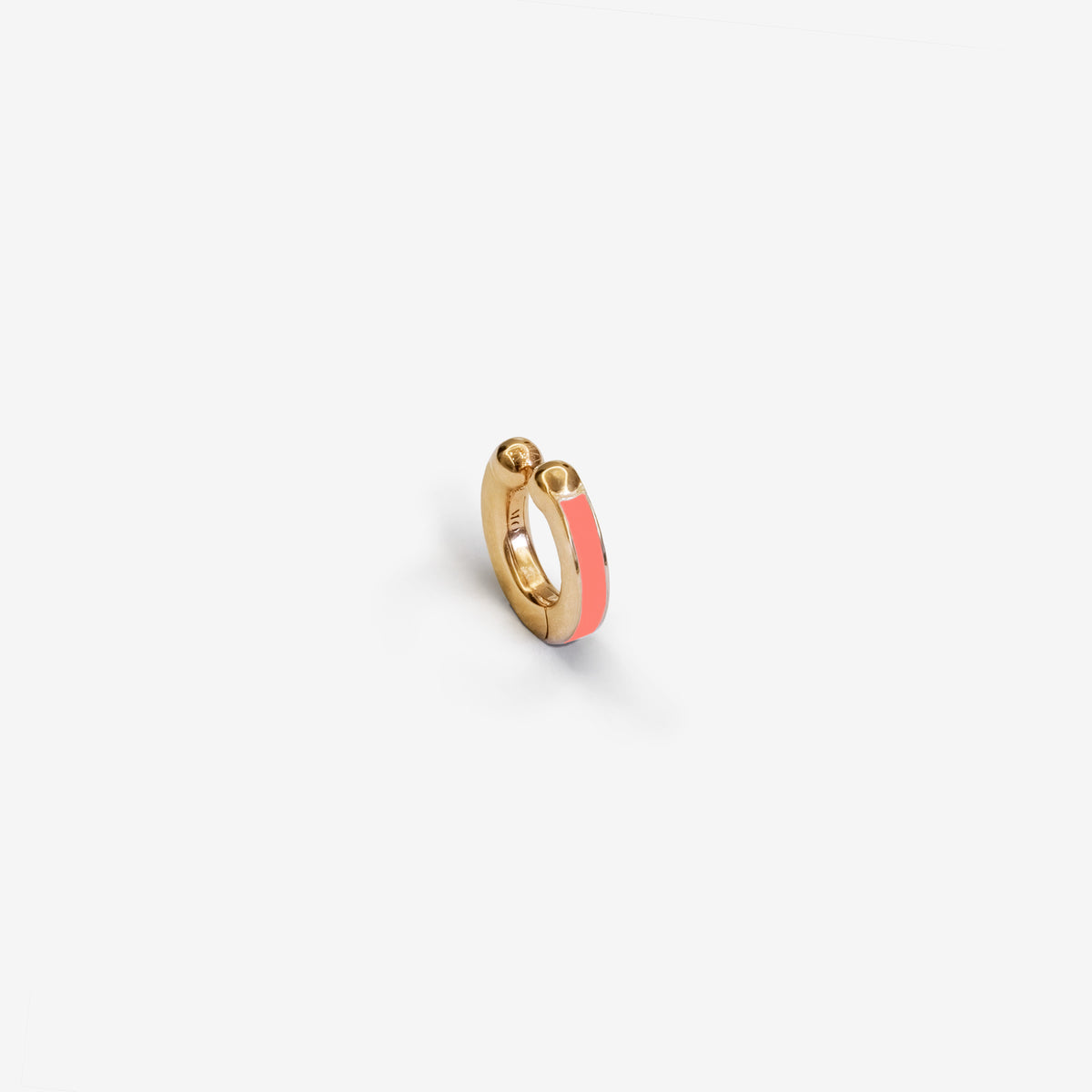 Salmon-Pink Earring - Ear Cuff