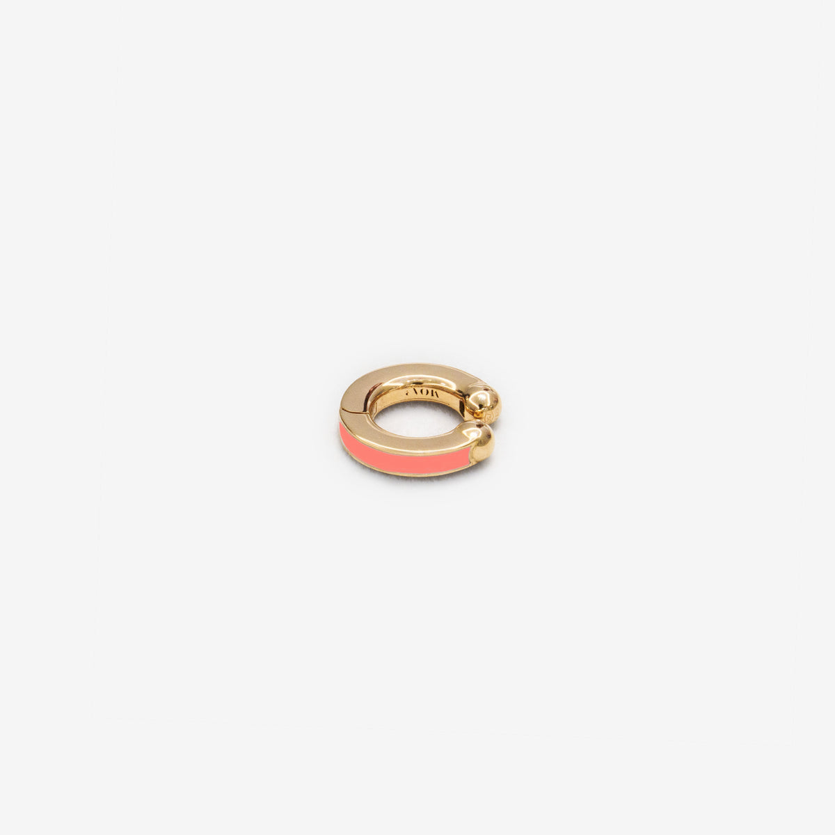 Salmon-Pink Earring - Ear Cuff