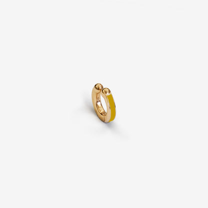Mustard-Colored Earring - Ear Cuff