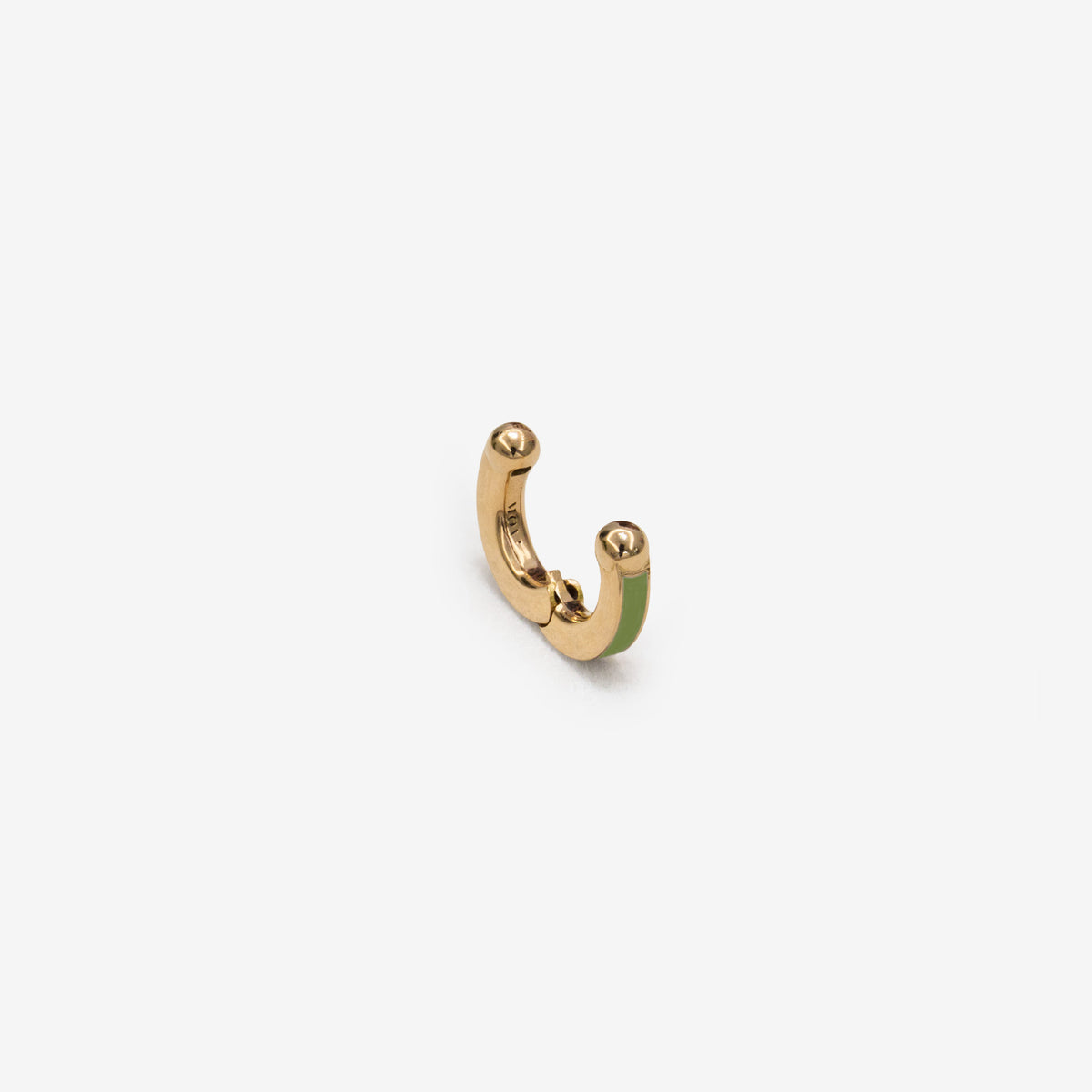 Green Earring - Ear Cuff
