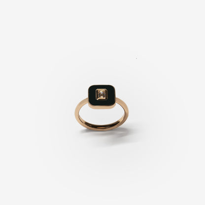 ANELLO NERO - FLAT