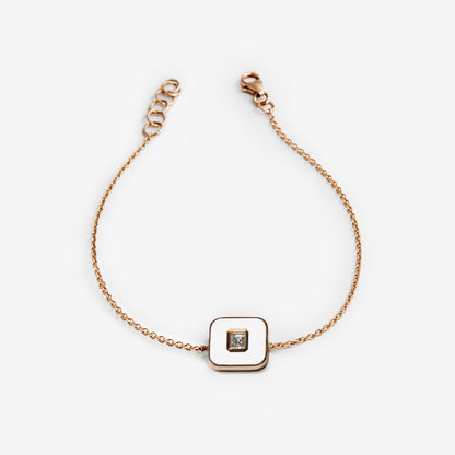 BRACCIALE BIANCO - FLAT