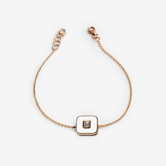 BRACCIALE BIANCO - FLAT