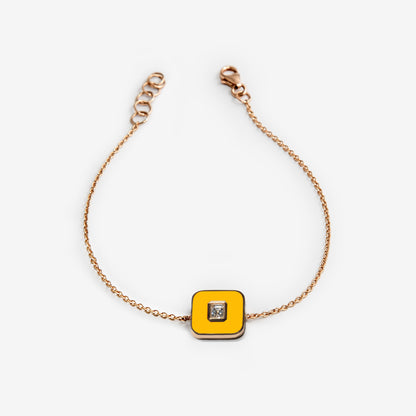 BRACCIALE GIALLO - FLAT