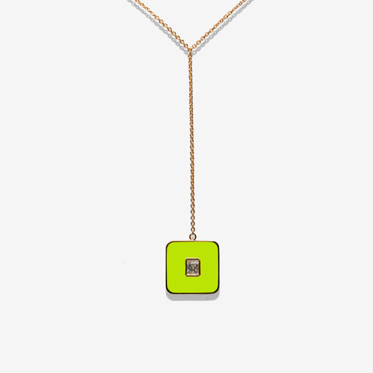 COLLANA VERDE LIME - FLAT
